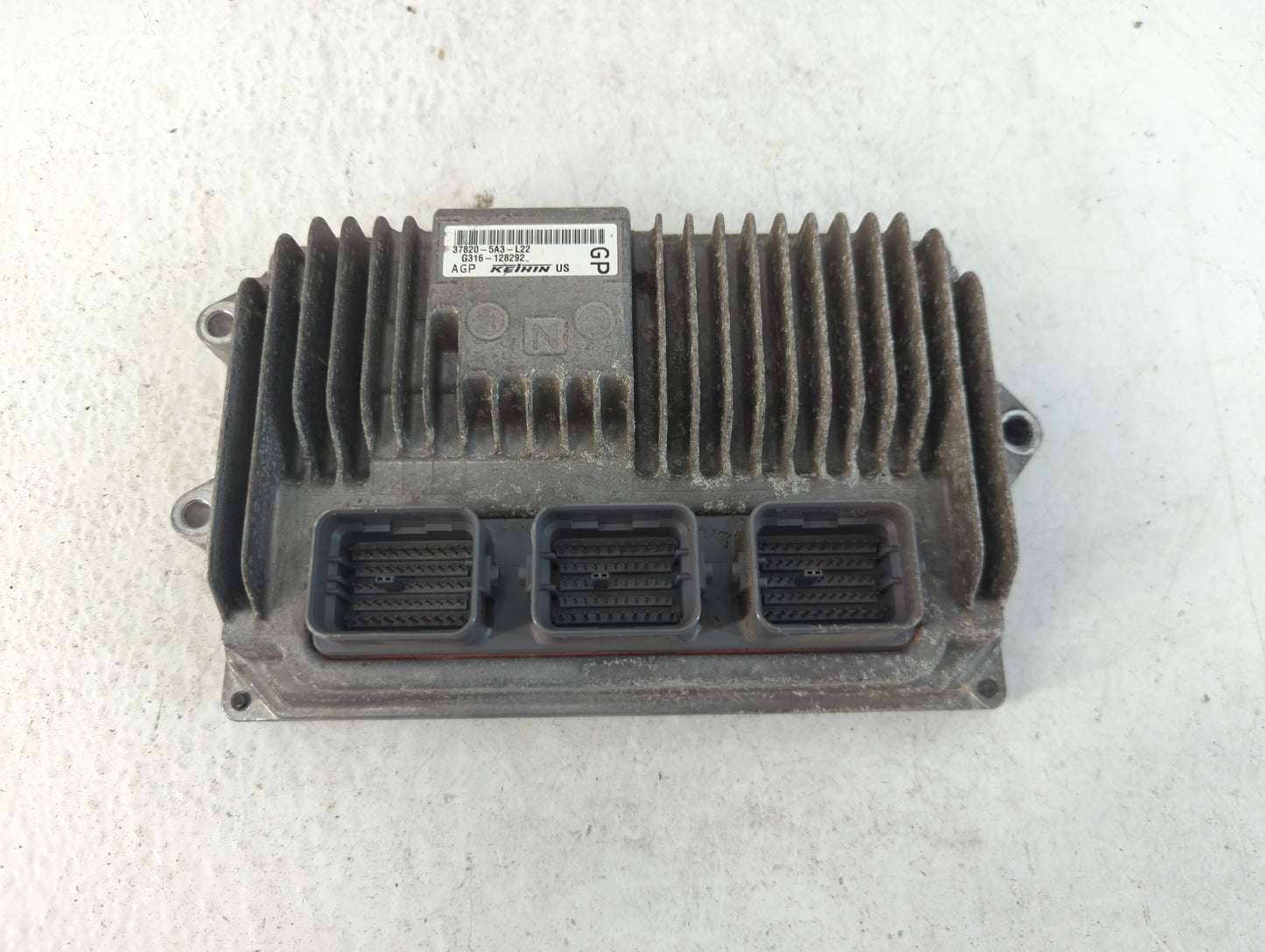 2014 Honda Accord PCM Engine Control Computer ECU ECM PCU OEM P/N:G316-128292 37820-5A3-L22 Fits OEM Used Auto Parts - Oemus