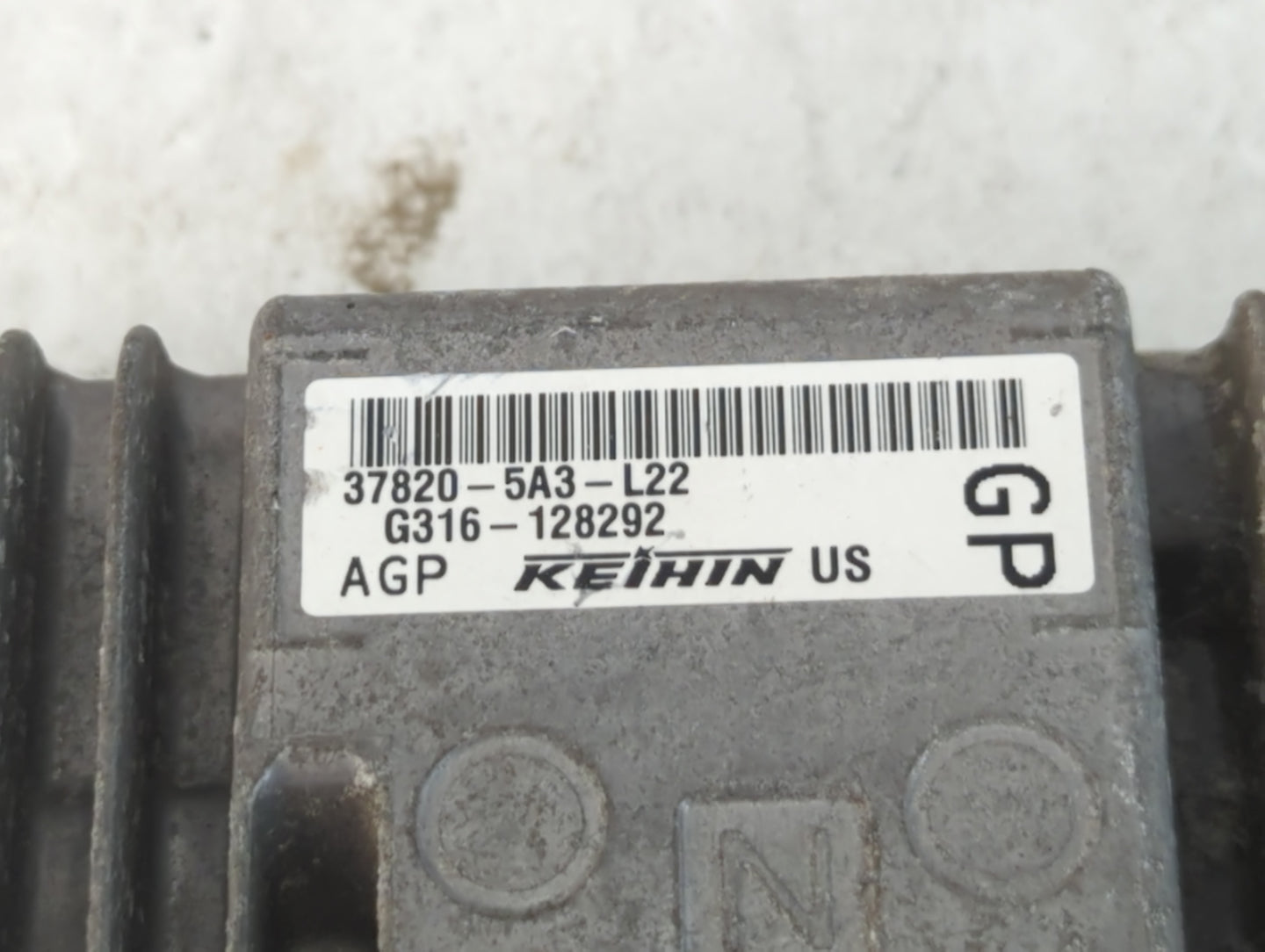 2014 Honda Accord PCM Engine Control Computer ECU ECM PCU OEM P/N:G316-128292 37820-5A3-L22 Fits OEM Used Auto Parts - Oemus