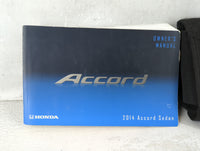 2014 Honda Accord Owners Manual Book Guide P/N:00X31-T2A-6100 OEM Used Auto Parts - Oemusedautoparts1.com