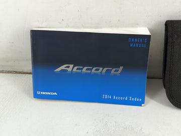 2014 Honda Accord Owners Manual Book Guide P/N:00X31-T2A-6100 OEM Used Auto Parts