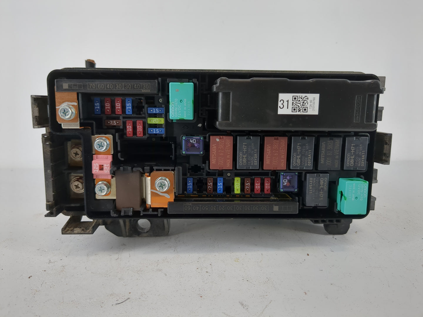 2014 Honda Accord Fusebox Fuse Box Panel Relay Module P/N:03DBV0536 Fits OEM Used Auto Parts - Oemusedautoparts1.com