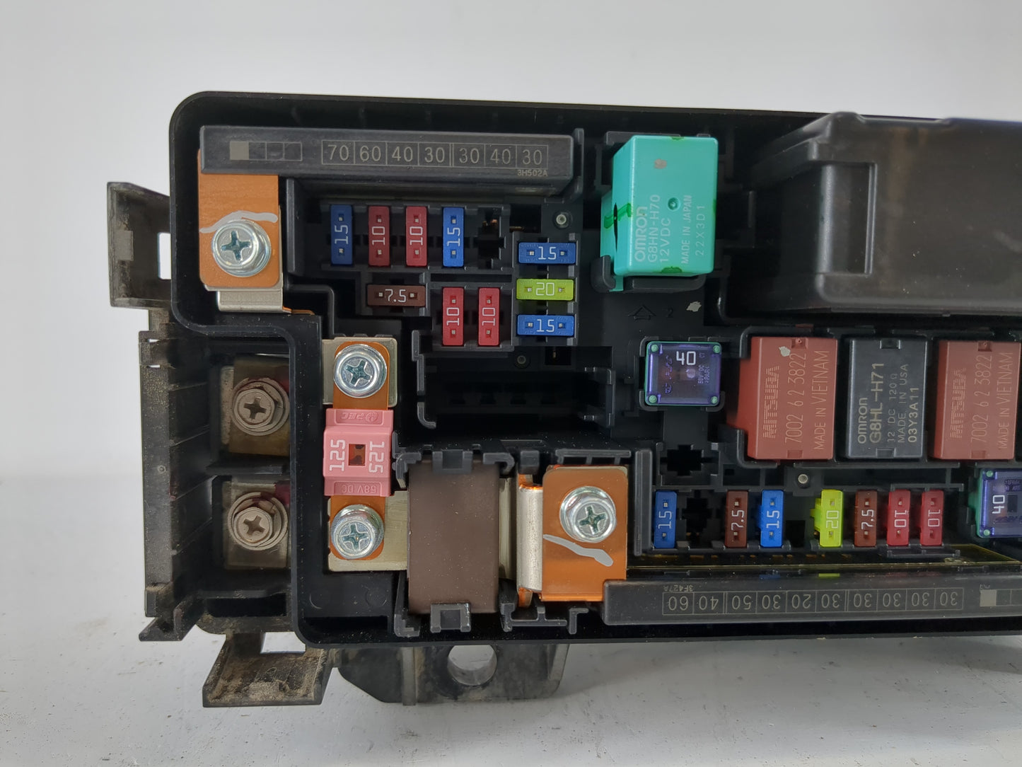 2014 Honda Accord Fusebox Fuse Box Panel Relay Module P/N:03DBV0536 Fits OEM Used Auto Parts - Oemusedautoparts1.com