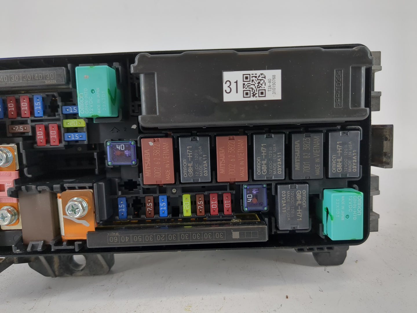 2014 Honda Accord Fusebox Fuse Box Panel Relay Module P/N:03DBV0536 Fits OEM Used Auto Parts - Oemusedautoparts1.com