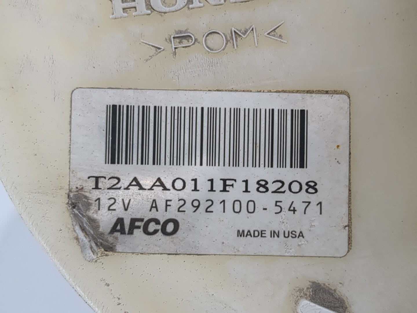 2014-2014 Honda Accord Electrical Gas Fuel Pump Assembly - Oemusedautoparts1.com