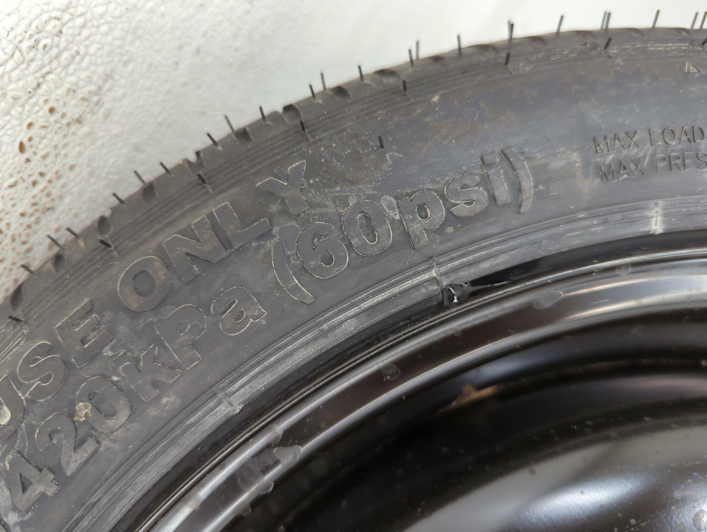 2013-2022 Honda Accord Spare Donut Tire Wheel Rim Oem - Oemusedautoparts1.com