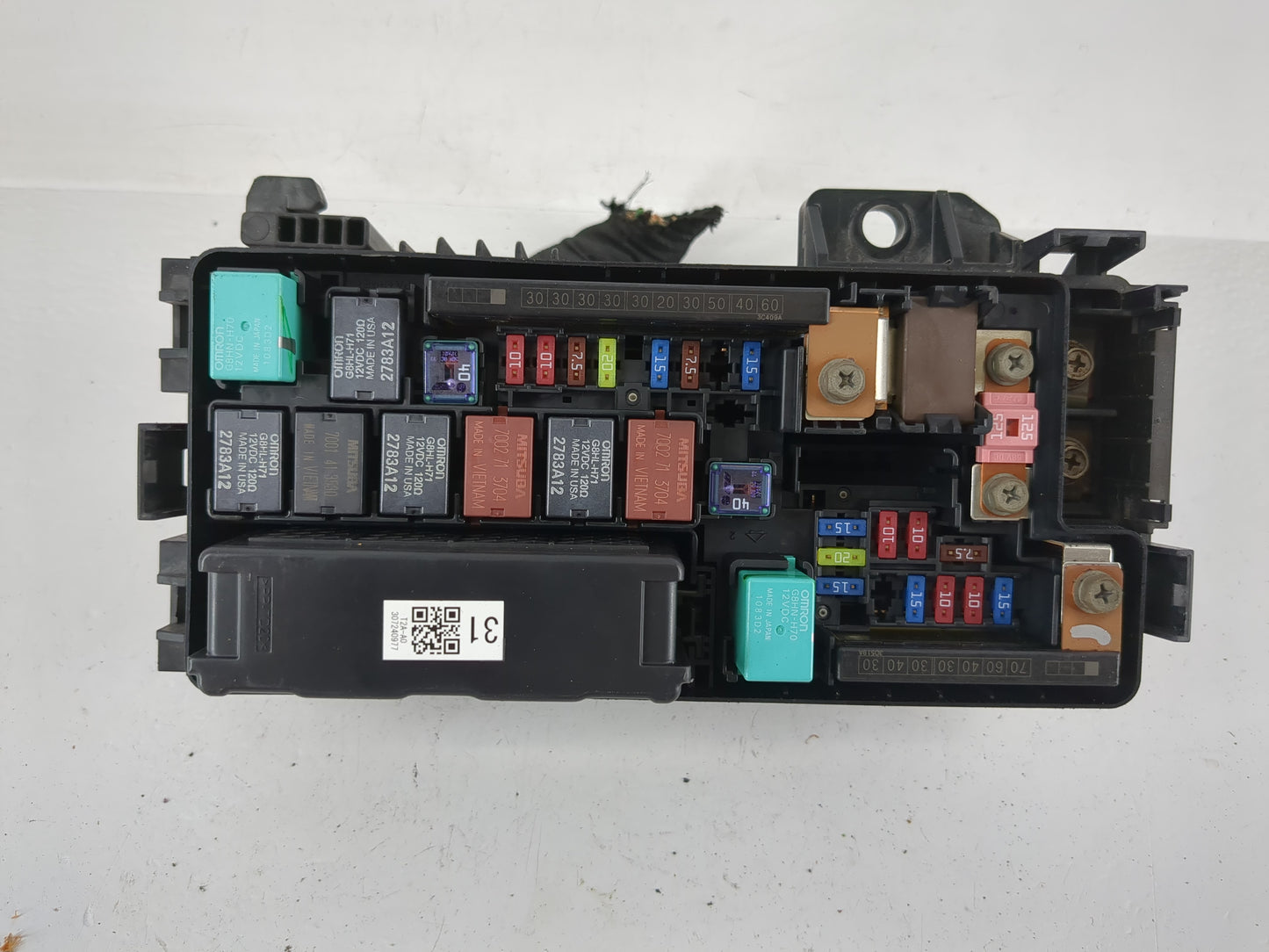 2013-2017 Honda Accord Fusebox Fuse Box Panel Relay Module P/N:03D9L1114 Fits Fits 2013 2014 2015 2016 2017 OEM Used Auto Pa