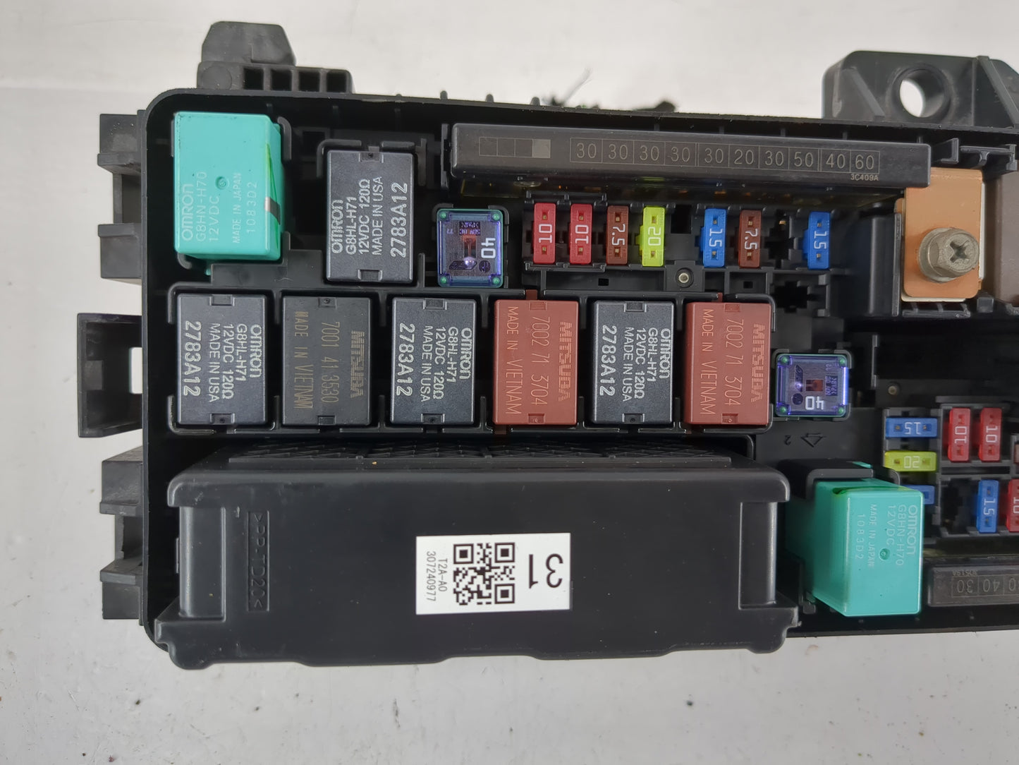 2013-2017 Honda Accord Fusebox Fuse Box Panel Relay Module P/N:03D9L1114 Fits Fits 2013 2014 2015 2016 2017 OEM Used Auto Pa