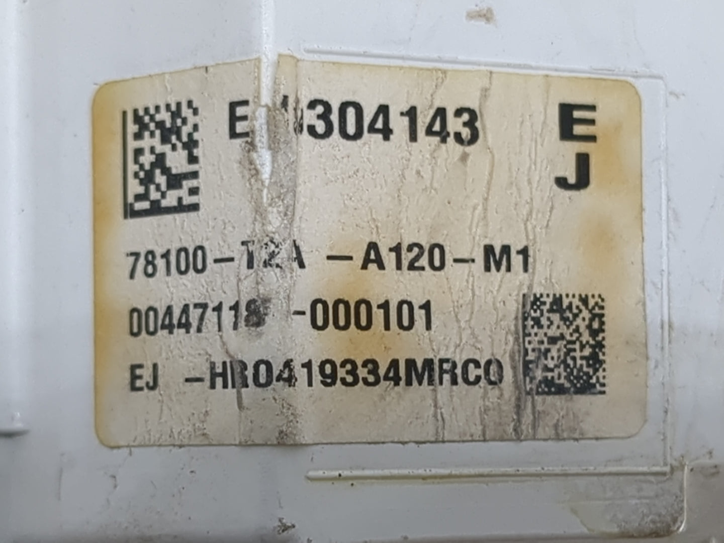 2013-2017 Honda Accord Instrument Cluster Speedometer Gauges P/N:78100-T2A-A120-M1 Fits Fits 2013 2014 2015 2016 2017 OEM Us