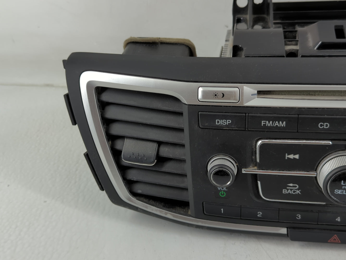2013-2015 Honda Accord Radio AM FM Cd Player Receiver Replacement P/N:39100-T2A-A220 Fits Fits 2013 2014 2015 OEM Used Auto 