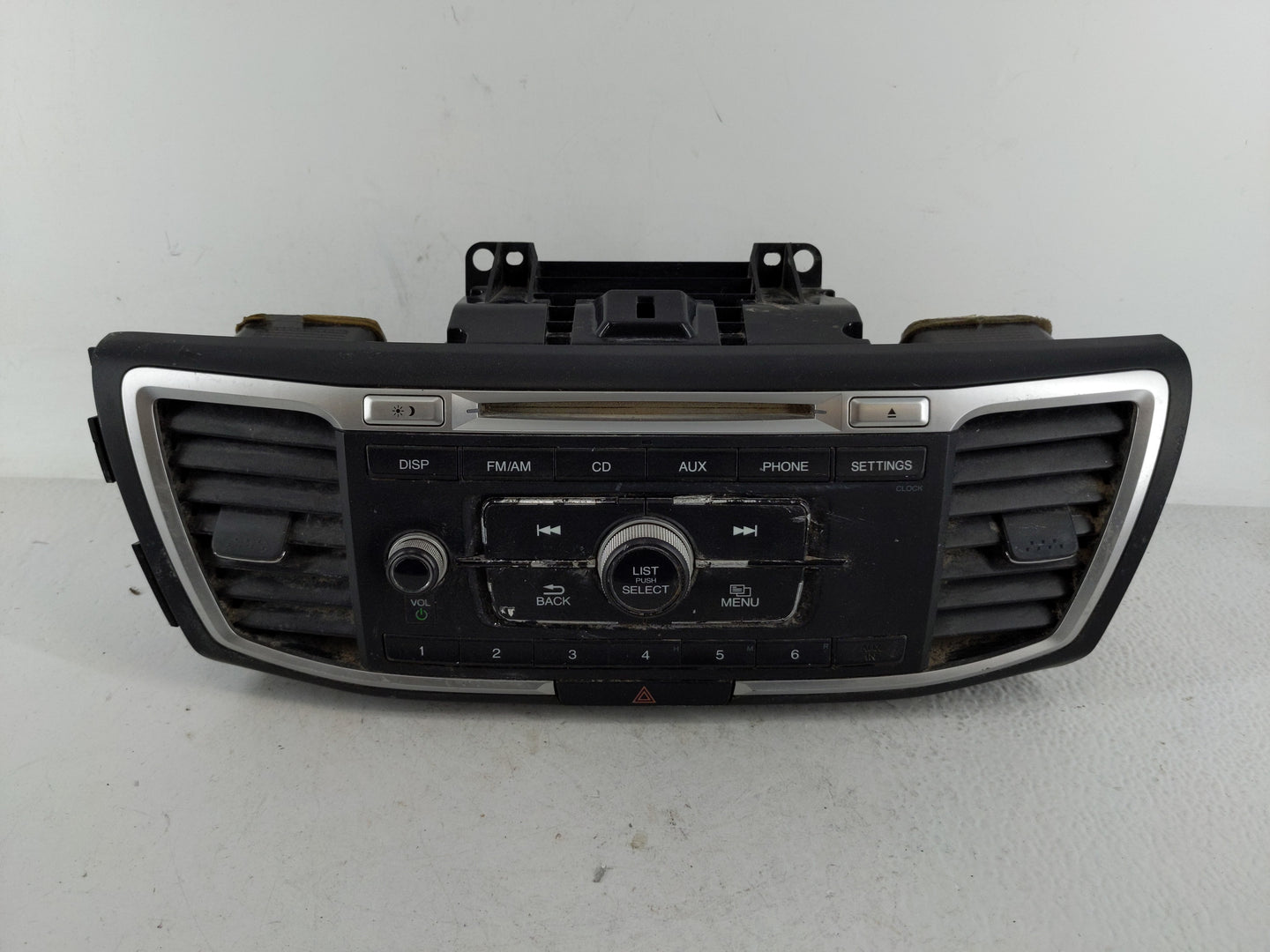 2013-2015 Honda Accord Radio AM FM Cd Player Receiver Replacement P/N:39100-T2A-A220 Fits Fits 2013 2014 2015 OEM Used Auto 