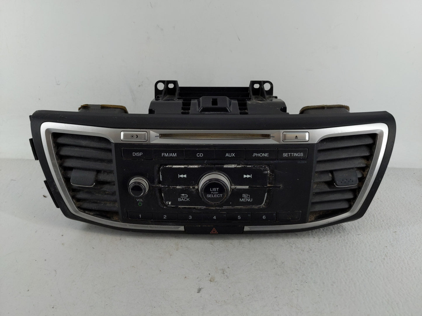2013-2015 Honda Accord Radio AM FM Cd Player Receiver Replacement P/N:39100-T2A-A220 Fits Fits 2013 2014 2015 OEM Used Auto 