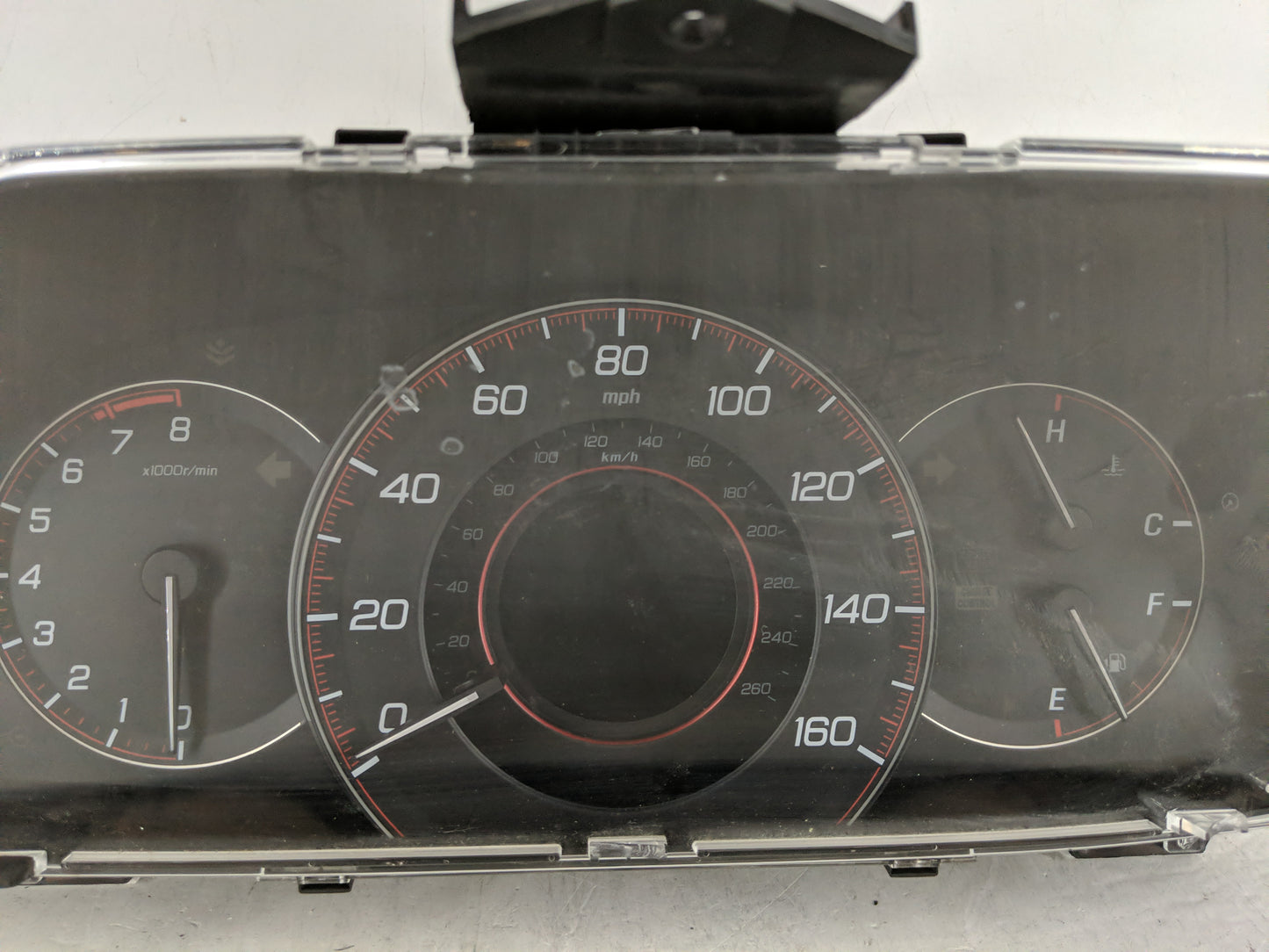 2013-2014 Honda Accord Instrument Cluster Speedometer Gauges Fits Fits 2013 2014 OEM Used Auto Parts - Oemusedautoparts1.com