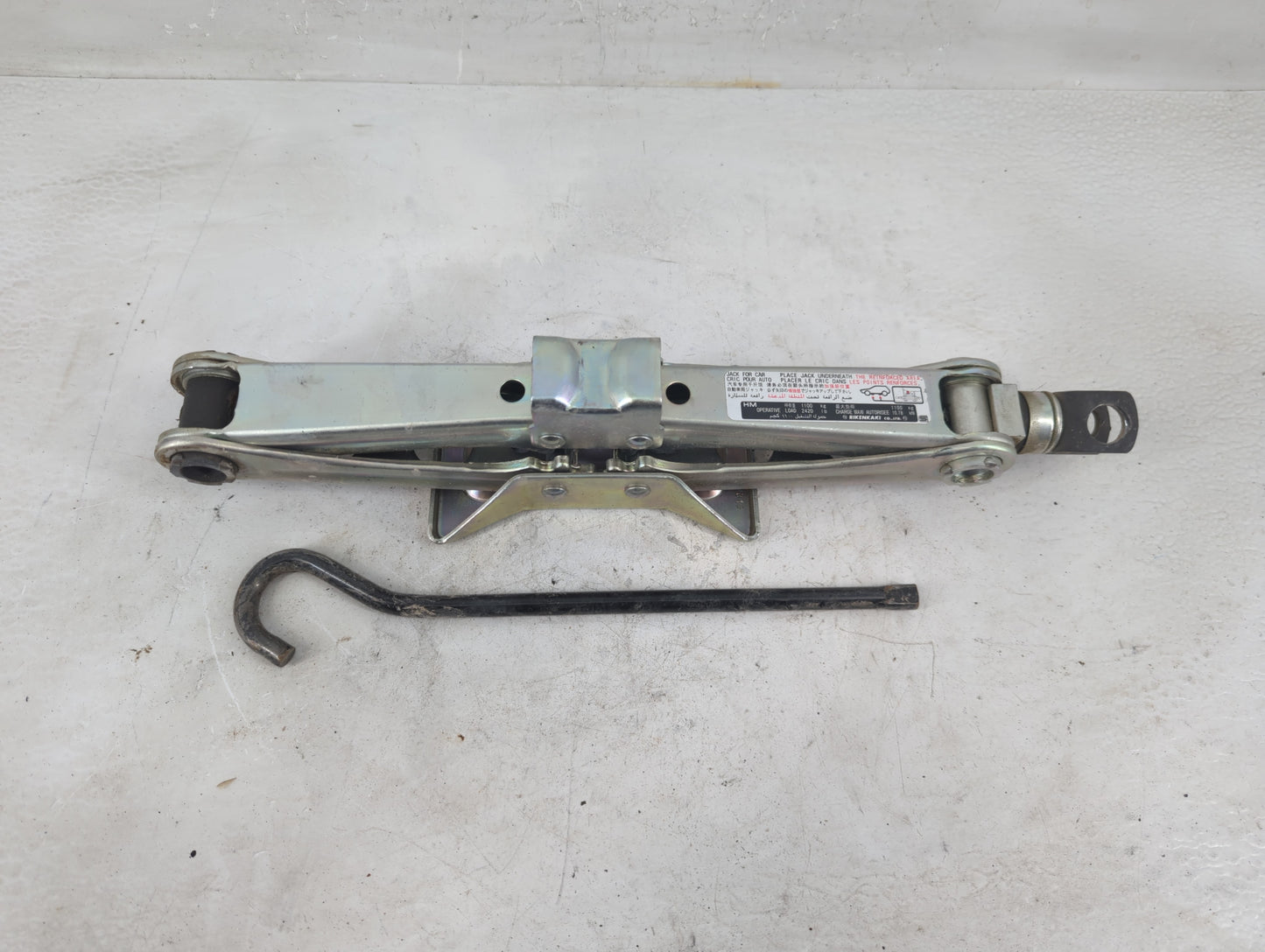 2014 Honda Accord Spare Scissor Car Jack - Oemusedautoparts1.com