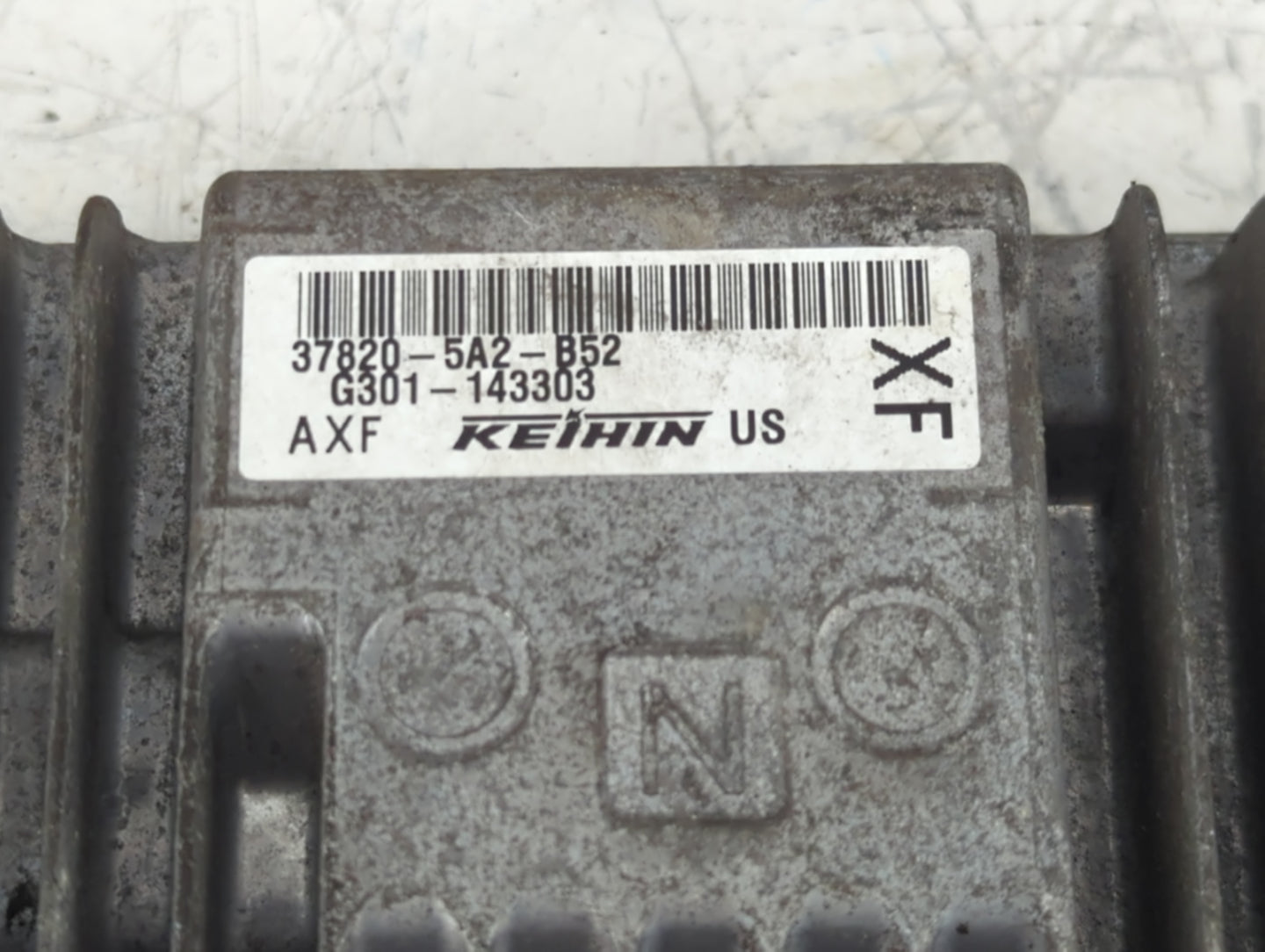 2014 Honda Accord PCM Engine Control Computer ECU ECM PCU OEM P/N:37820-5A2-B52 Fits OEM Used Auto Parts - Oemusedautoparts1