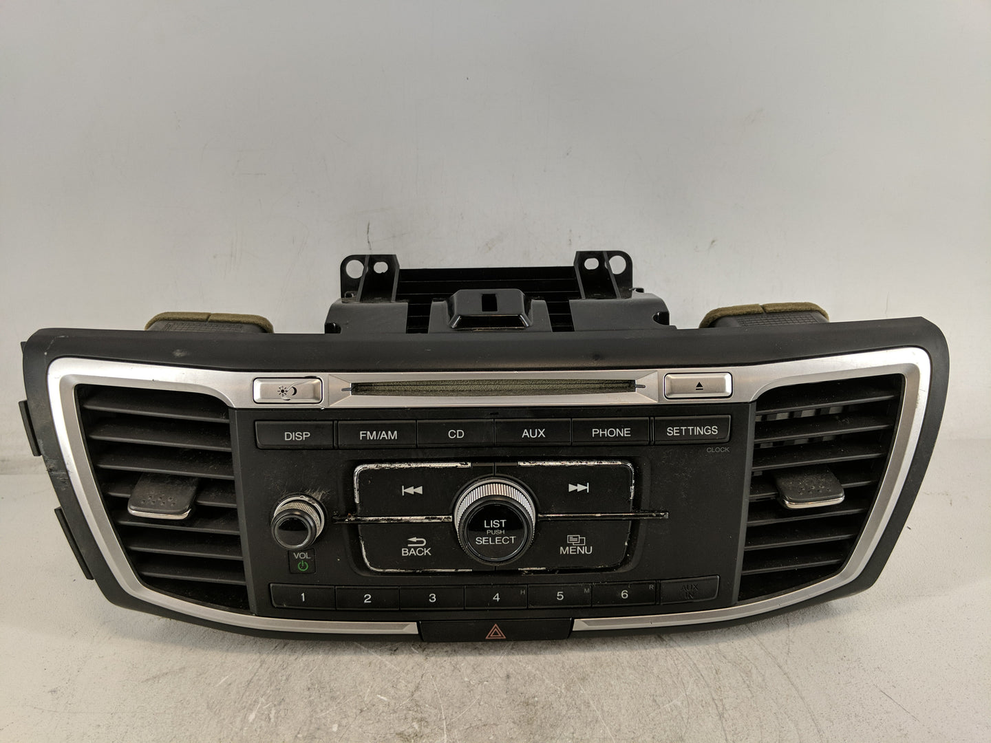 2013-2015 Honda Accord Radio AM FM Cd Player Receiver Replacement P/N:39100-T2A-A320 Fits Fits 2013 2014 2015 OEM Used Auto 