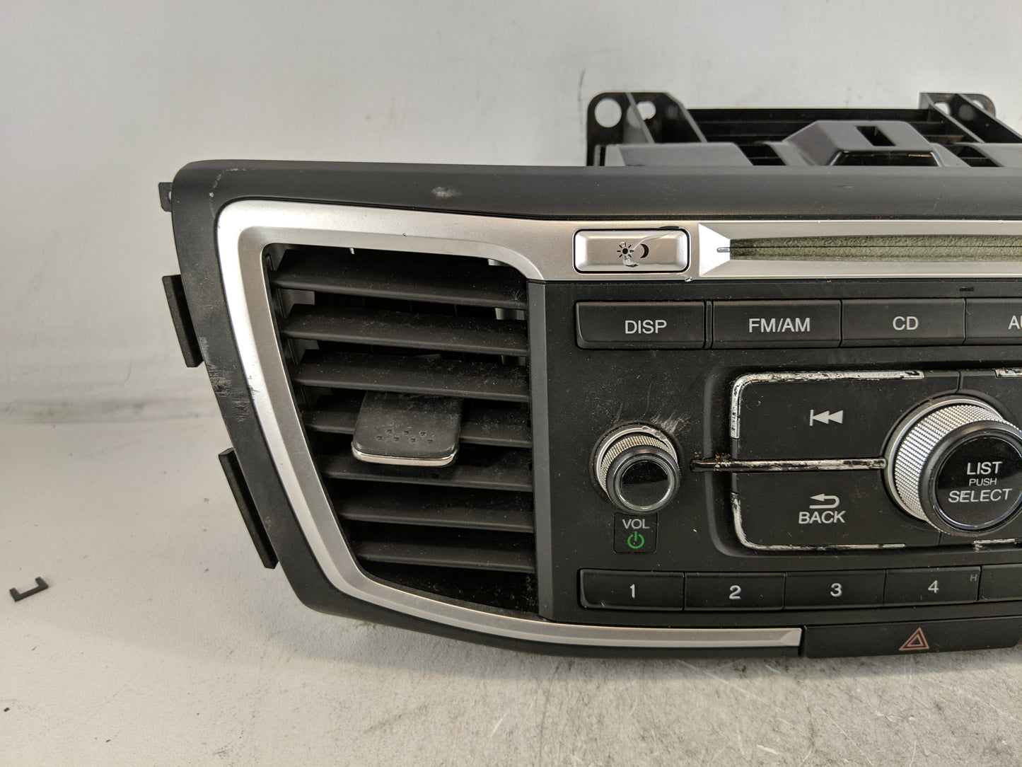 2013-2015 Honda Accord Radio AM FM Cd Player Receiver Replacement P/N:39100-T2A-A320 Fits Fits 2013 2014 2015 OEM Used Auto 