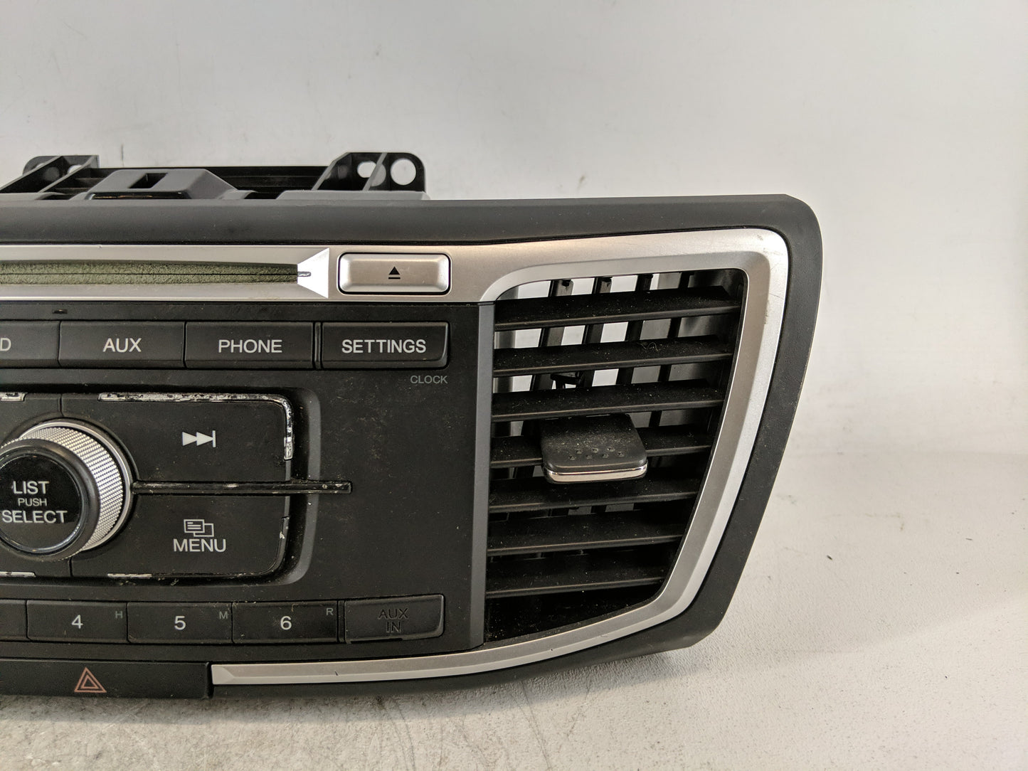 2013-2015 Honda Accord Radio AM FM Cd Player Receiver Replacement P/N:39100-T2A-A320 Fits Fits 2013 2014 2015 OEM Used Auto 