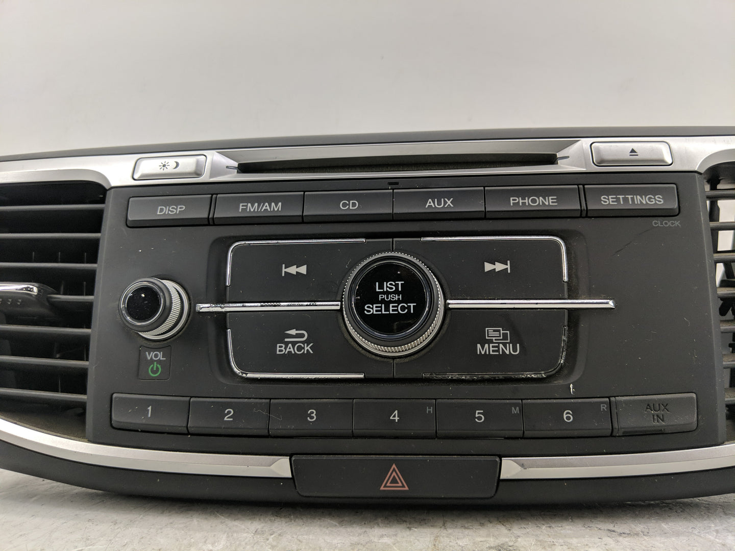 2013 Honda Accord Radio AM FM Cd Player Receiver Replacement P/N:39100-T3L-A020 Fits OEM Used Auto Parts - Oemusedautoparts1