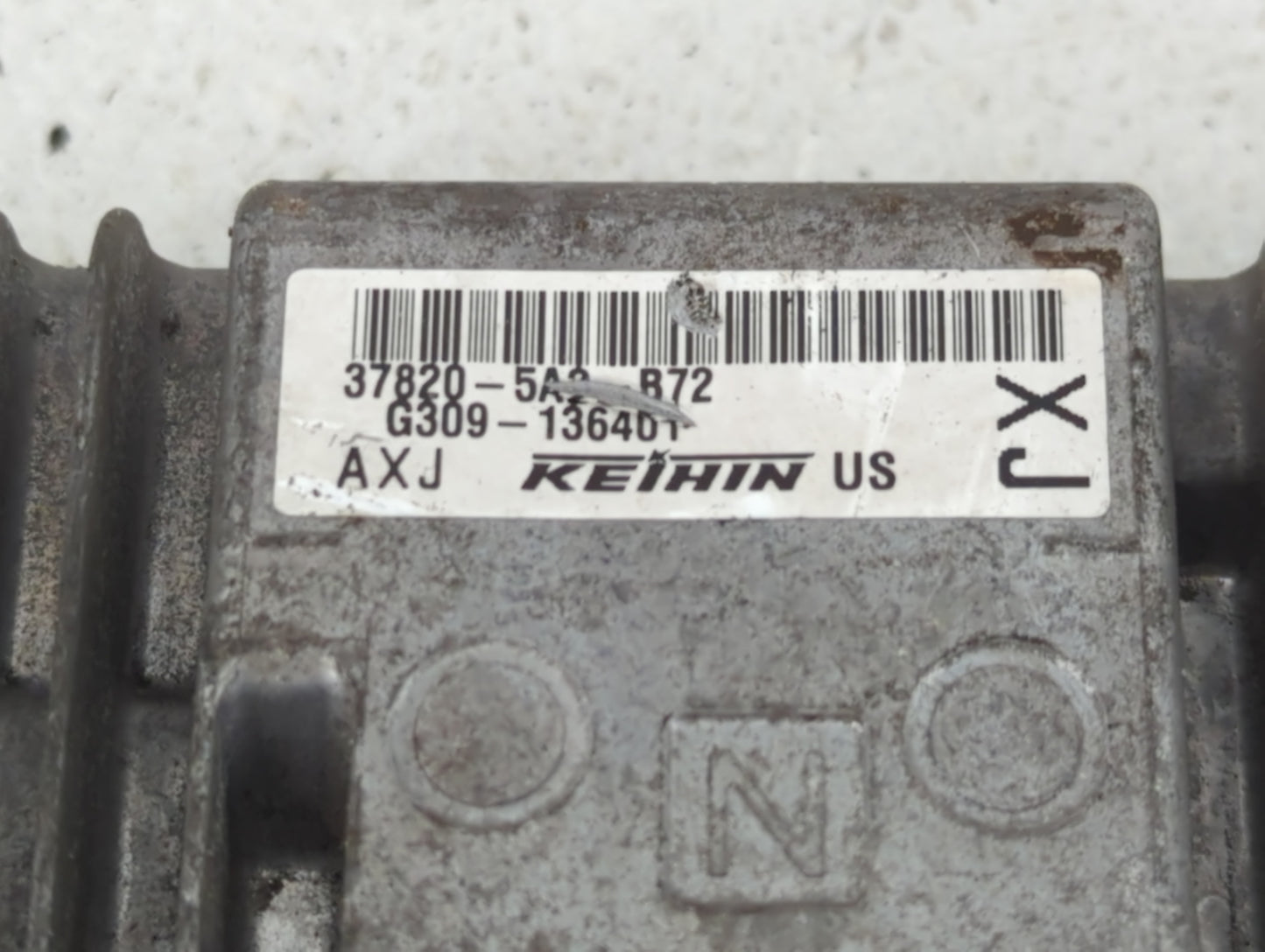 2014 Honda Accord PCM Engine Control Computer ECU ECM PCU OEM P/N:37820-5A2-B72 Fits OEM Used Auto Parts - Oemusedautoparts1
