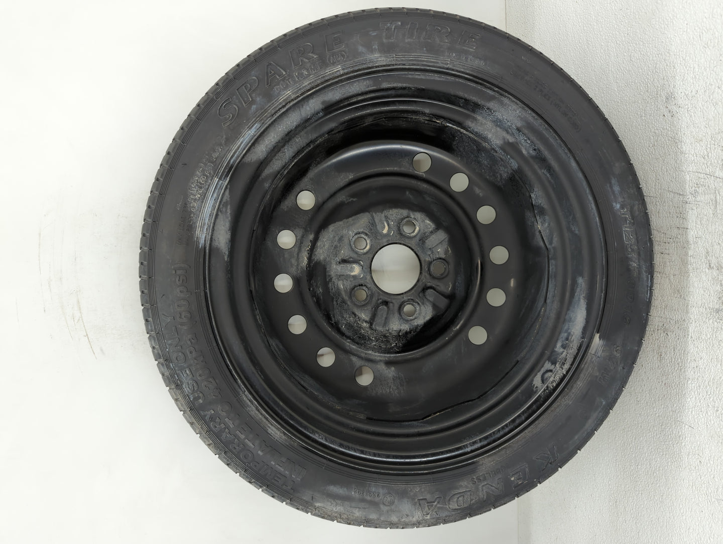 2014 Honda Accord Spare Donut Tire Wheel Rim Oem - Oemusedautoparts1.com