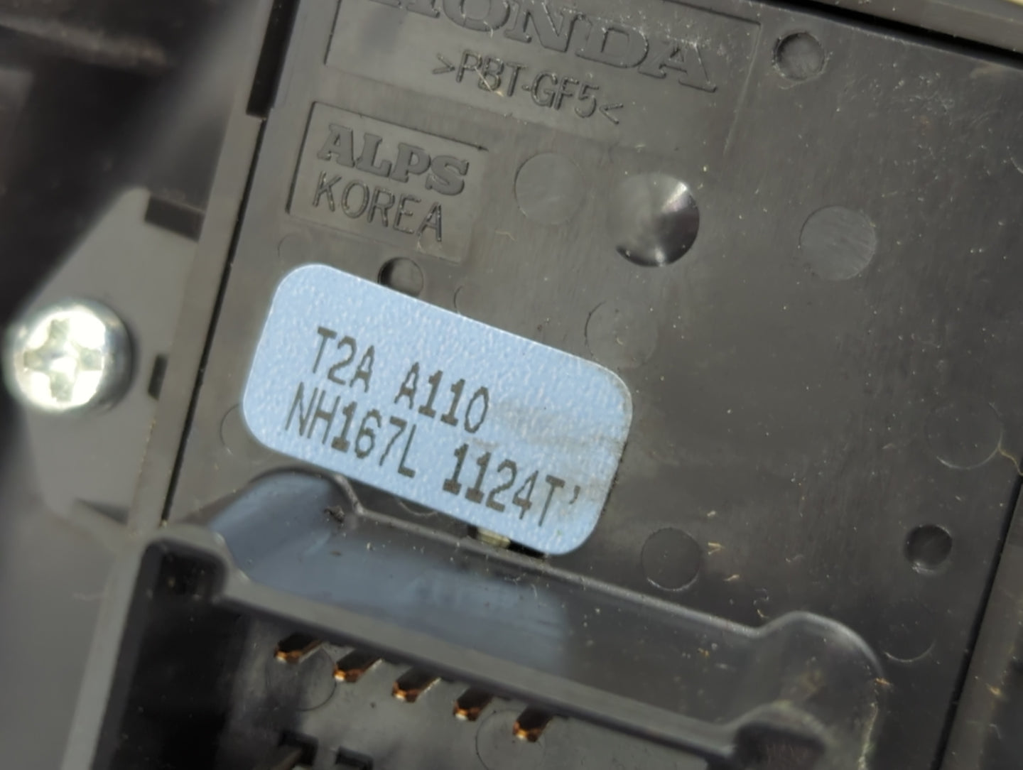 2013-2017 Honda Accord Master Power Window Switch Replacement Driver Side Left P/N:83591-T2A-A010-M1 Fits OEM Used Auto Part