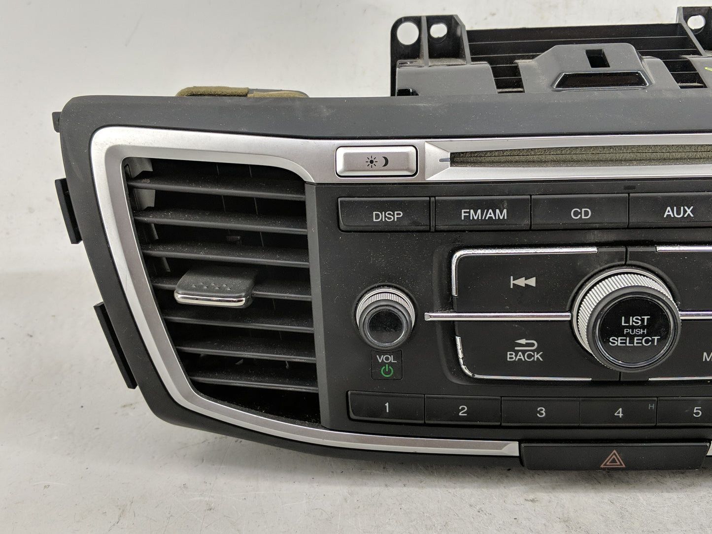2013-2015 Honda Accord Radio AM FM Cd Player Receiver Replacement P/N:39100-T2A-A320 Fits Fits 2013 2014 2015 OEM Used Auto 
