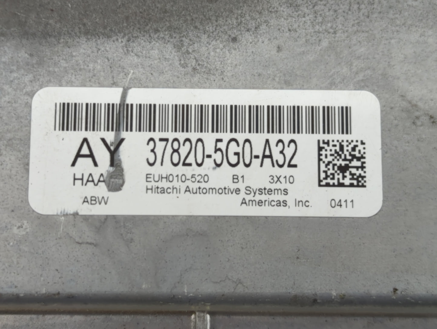 2014 Honda Accord PCM Engine Control Computer ECU ECM PCU OEM P/N:37820-5G0-A32 Fits OEM Used Auto Parts - Oemusedautoparts1