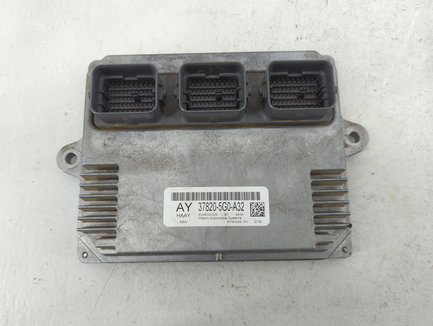 2014 Honda Accord PCM Engine Control Computer ECU ECM PCU OEM P/N:37820-5G0-A32 Fits OEM Used Auto Parts - Oemusedautoparts1