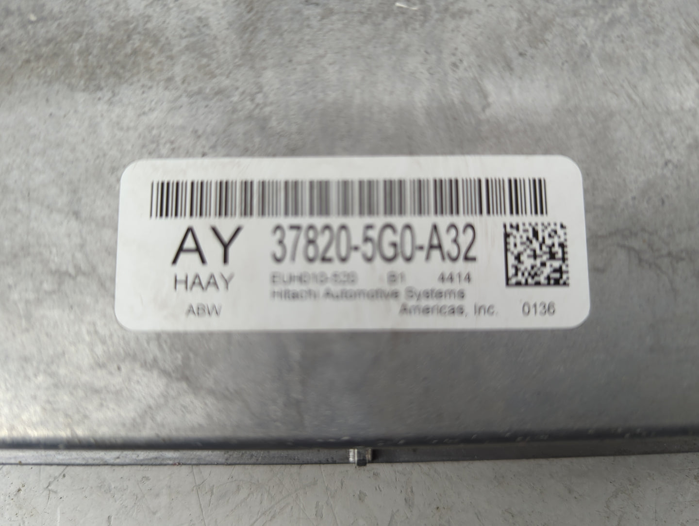 2014 Honda Accord PCM Engine Control Computer ECU ECM PCU OEM P/N:37820-5G0-A32 Fits OEM Used Auto Parts - Oemusedautoparts1