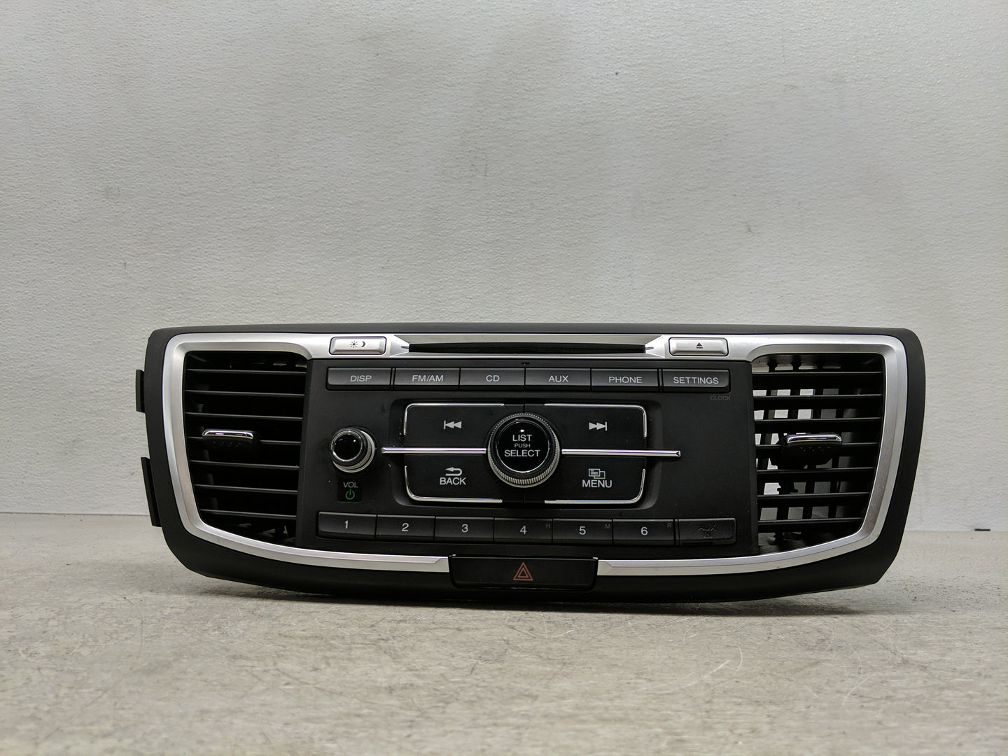 2013-2015 Honda Accord Radio AM FM Cd Player Receiver Replacement P/N:39100-T2A-A320 Fits Fits 2013 2014 2015 OEM Used Auto 