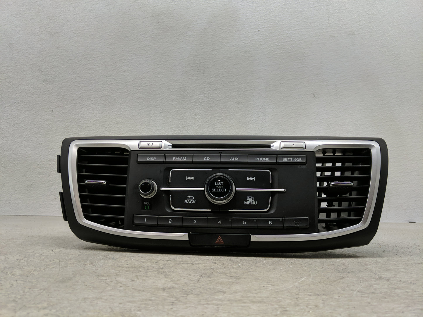 2013-2015 Honda Accord Radio AM FM Cd Player Receiver Replacement P/N:39100-T2A-A320 Fits Fits 2013 2014 2015 OEM Used Auto 