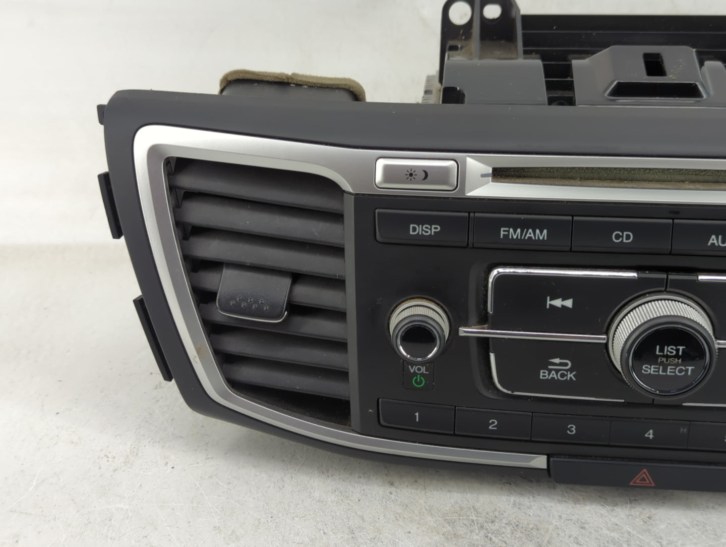 2013-2015 Honda Accord Radio AM FM Cd Player Receiver Replacement P/N:39100-T2A-A220 Fits Fits 2013 2014 2015 OEM Used Auto 