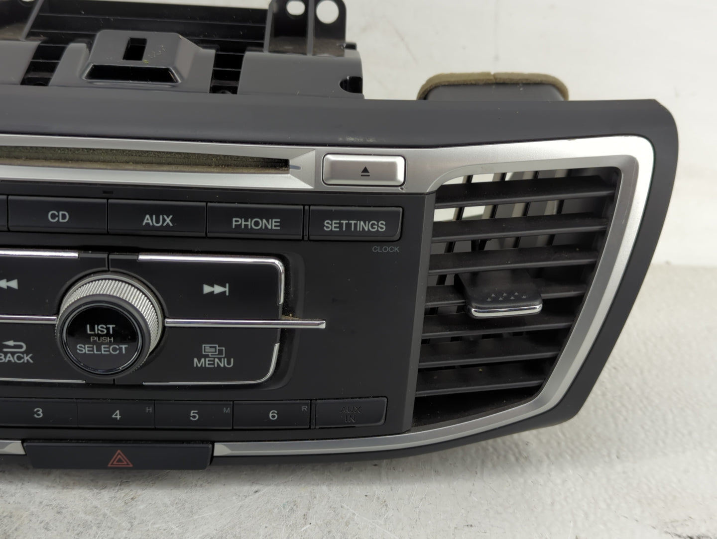 2013-2015 Honda Accord Radio AM FM Cd Player Receiver Replacement P/N:39100-T2A-A220 Fits Fits 2013 2014 2015 OEM Used Auto 