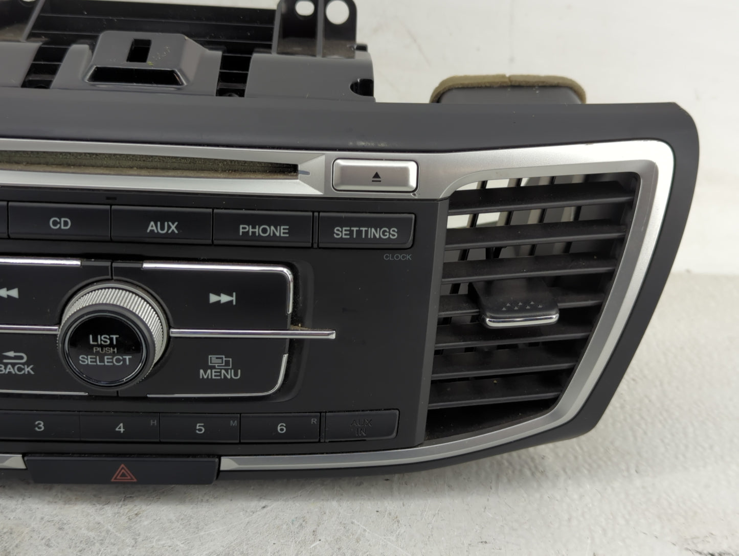 2013-2015 Honda Accord Radio AM FM Cd Player Receiver Replacement P/N:39100-T2A-A220 Fits Fits 2013 2014 2015 OEM Used Auto 