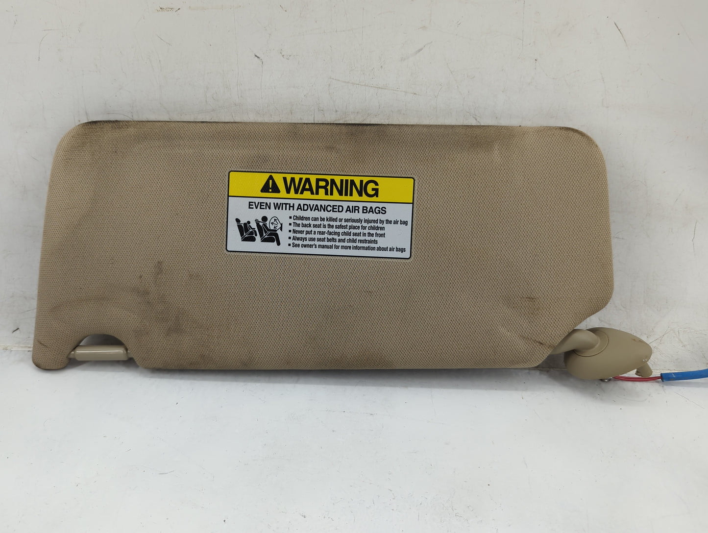 2013-2017 Honda Accord Sun Visor Shade Replacement Driver Left Mirror Fits Fits 2013 2014 2015 2016 2017 OEM Used Auto Parts