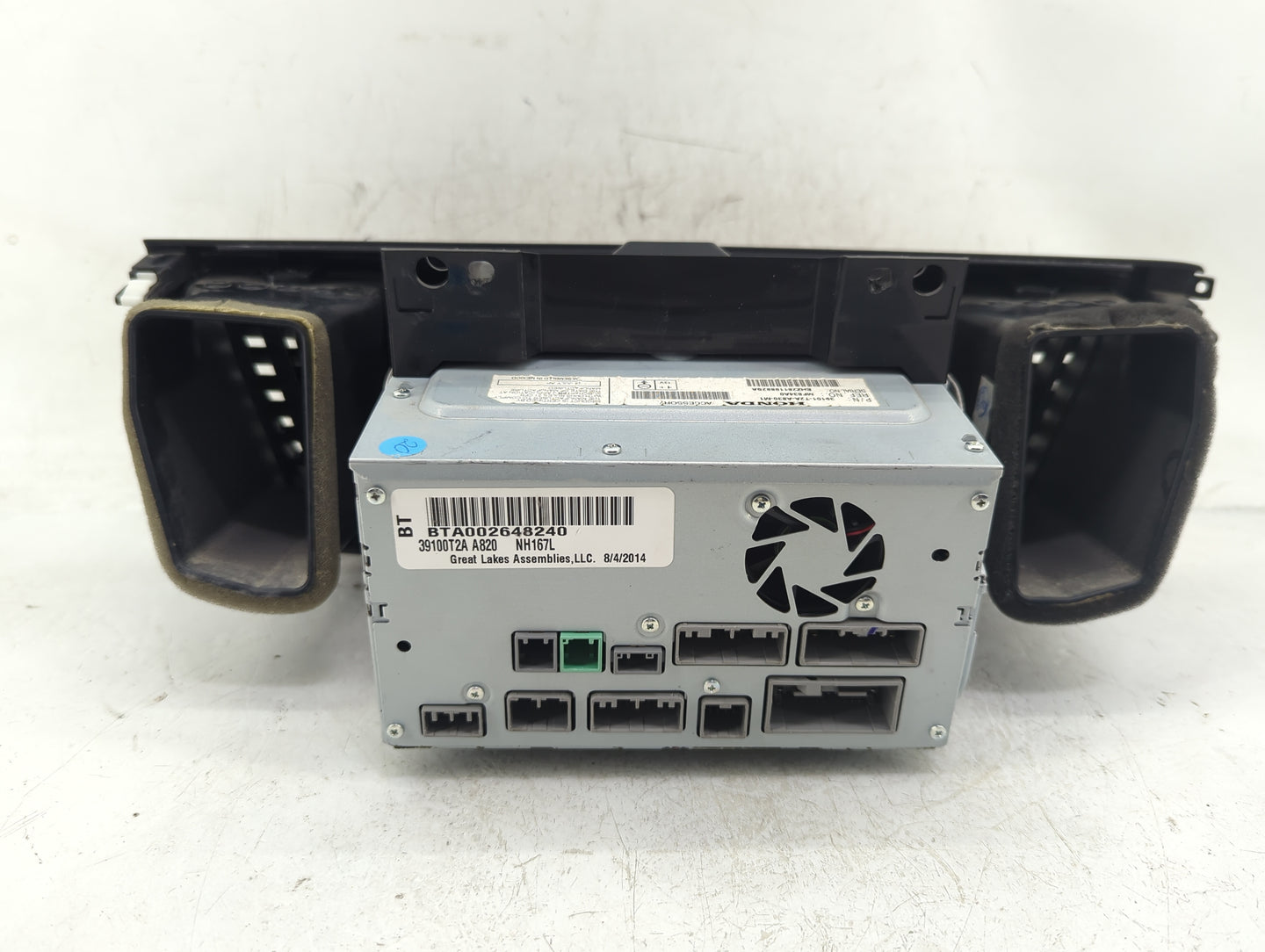 2013-2015 Honda Accord Radio AM FM Cd Player Receiver Replacement P/N:39101-T2A-A830-M1 39100T2A A820 Fits Fits 2013 2014 20