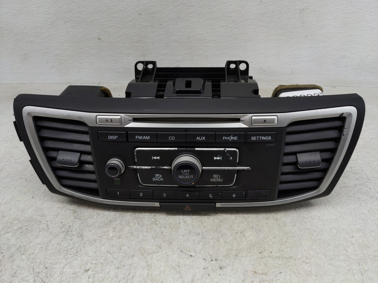 2013-2015 Honda Accord Radio AM FM Cd Player Receiver Replacement P/N:39100-T2A-A220 Fits Fits 2013 2014 2015 OEM Used Auto 