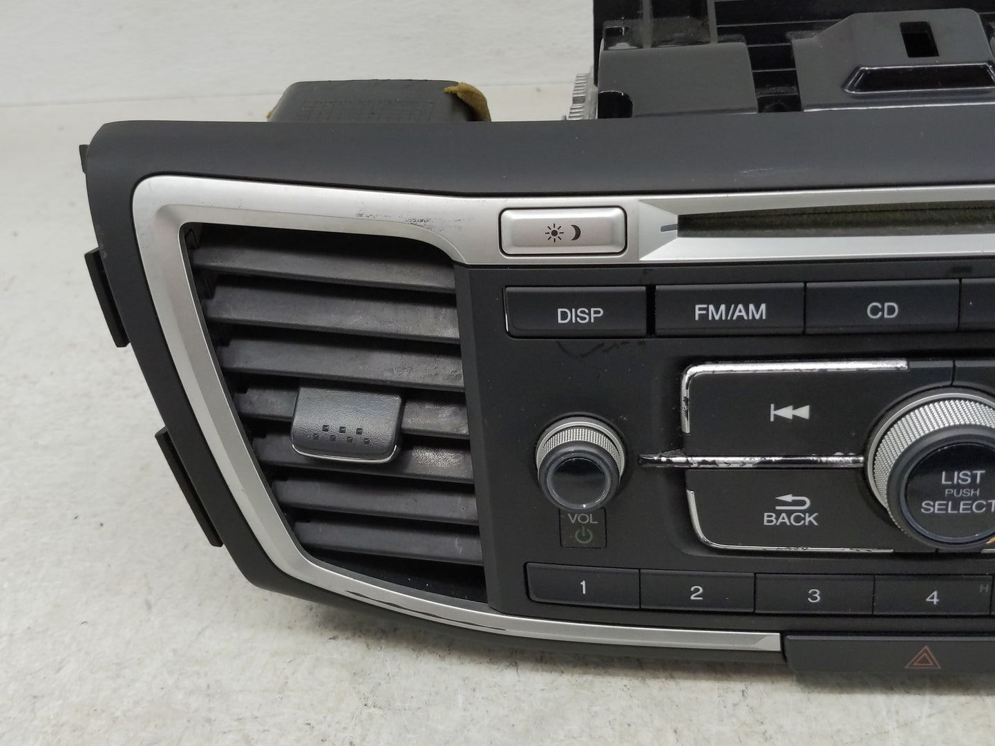 2013-2015 Honda Accord Radio AM FM Cd Player Receiver Replacement P/N:39100-T2A-A220 Fits Fits 2013 2014 2015 OEM Used Auto 
