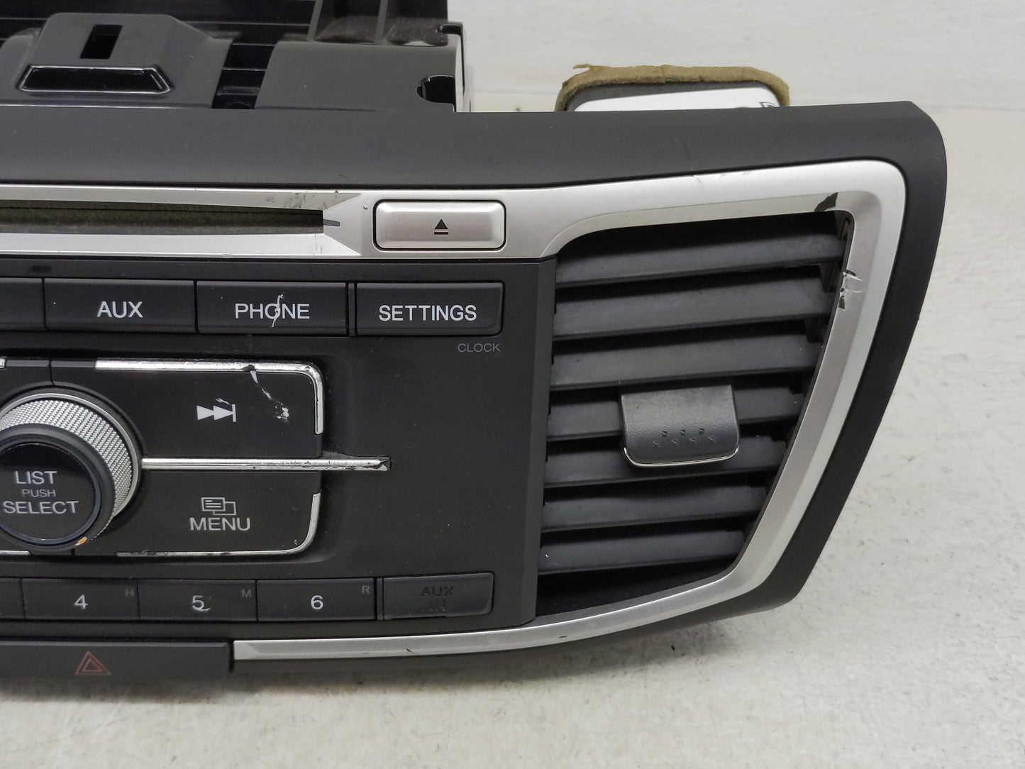 2013-2015 Honda Accord Radio AM FM Cd Player Receiver Replacement P/N:39100-T2A-A220 Fits Fits 2013 2014 2015 OEM Used Auto 
