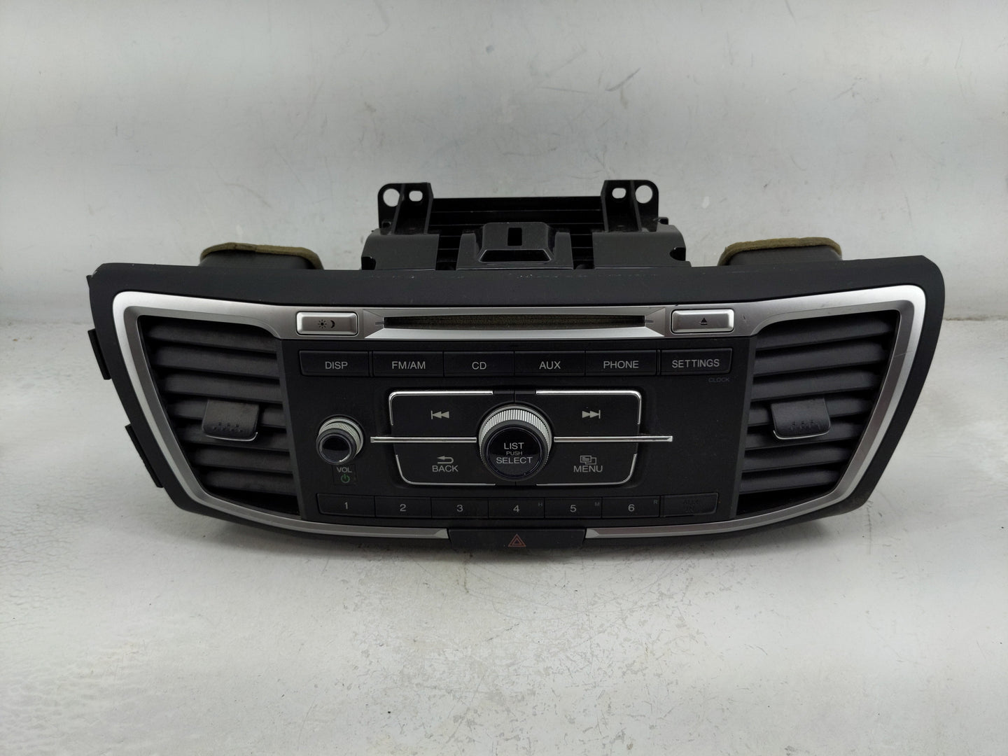 2013-2015 Honda Accord Radio AM FM Cd Player Receiver Replacement P/N:3910-T2A-A320 Fits Fits 2013 2014 2015 OEM Used Auto P