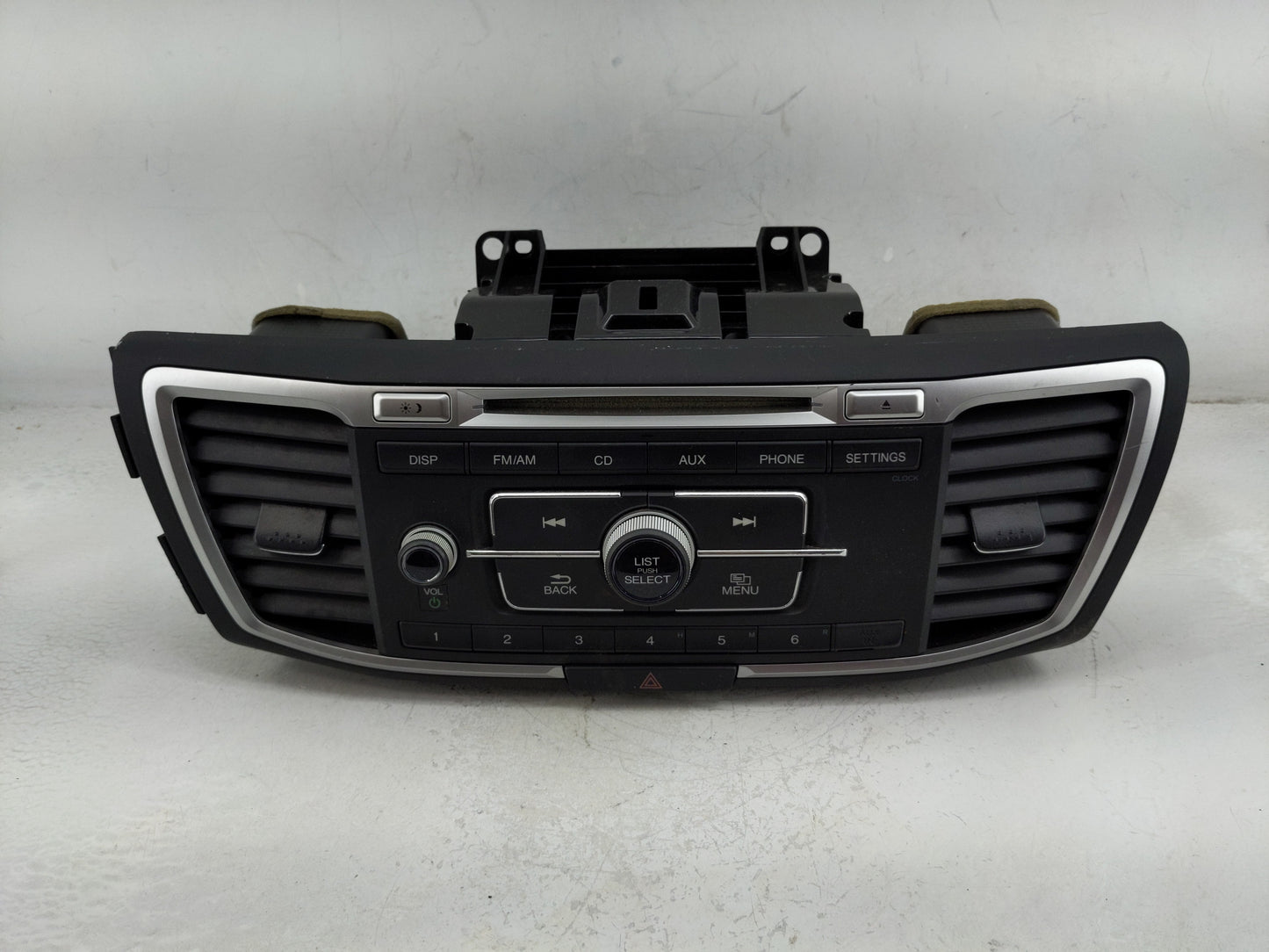 2013-2015 Honda Accord Radio AM FM Cd Player Receiver Replacement P/N:3910-T2A-A320 Fits Fits 2013 2014 2015 OEM Used Auto P