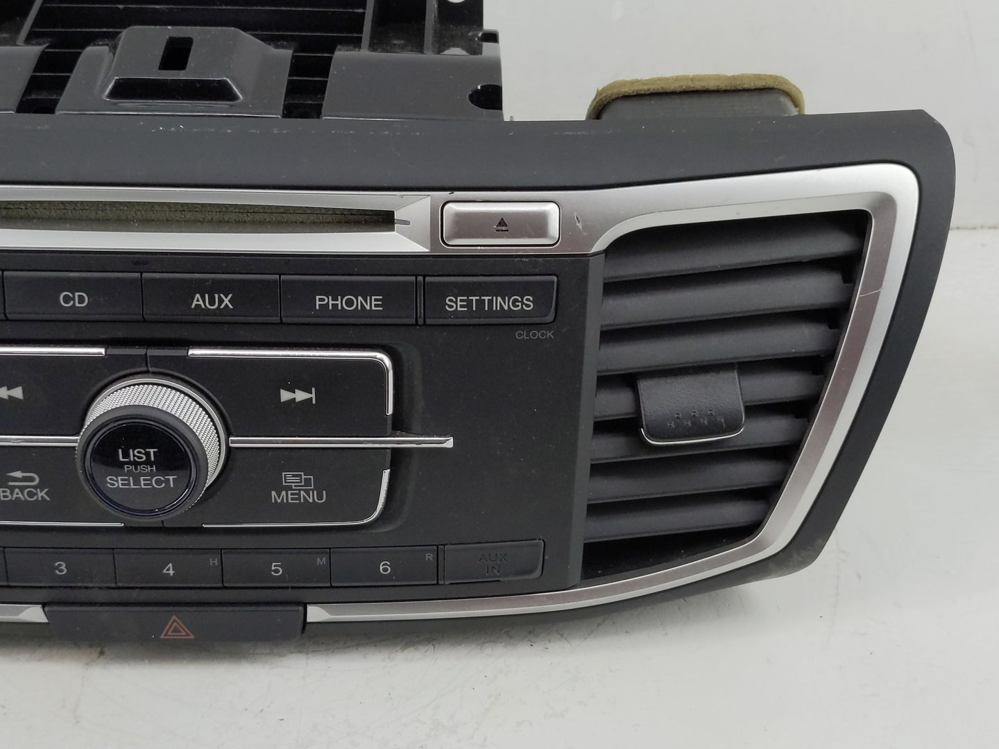 2013-2015 Honda Accord Radio AM FM Cd Player Receiver Replacement P/N:3910-T2A-A320 Fits Fits 2013 2014 2015 OEM Used Auto P
