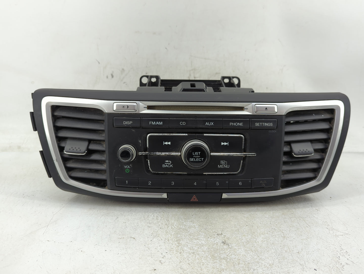 2014 Honda Accord Radio AM FM Cd Player Receiver Replacement P/N:39100-T2A-A220 Fits OEM Used Auto Parts - Oemusedautoparts1