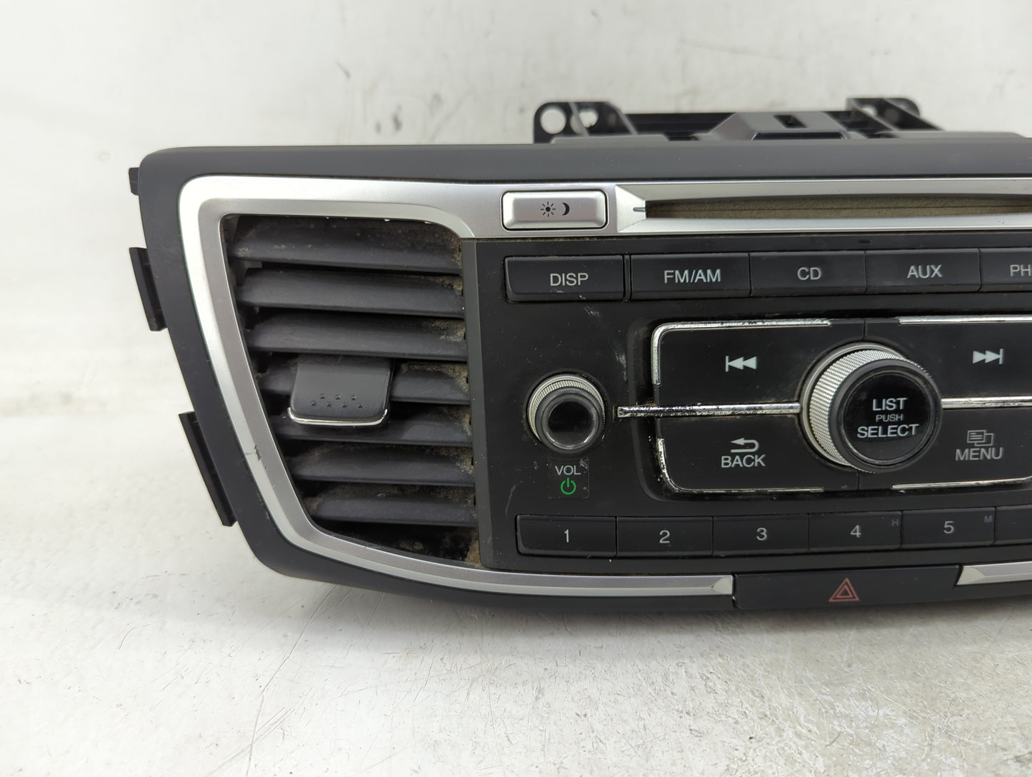 2014 Honda Accord Radio AM FM Cd Player Receiver Replacement P/N:39100-T2A-A220 Fits OEM Used Auto Parts - Oemusedautoparts1