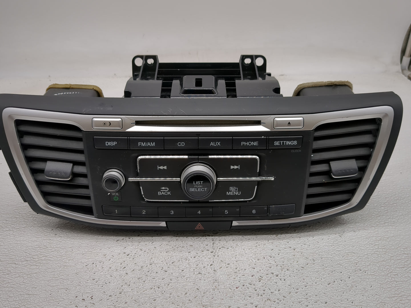2013-2015 Honda Accord Radio AM FM Cd Player Receiver Replacement P/N:39100-T2A-A320 Fits Fits 2013 2014 2015 OEM Used Auto 