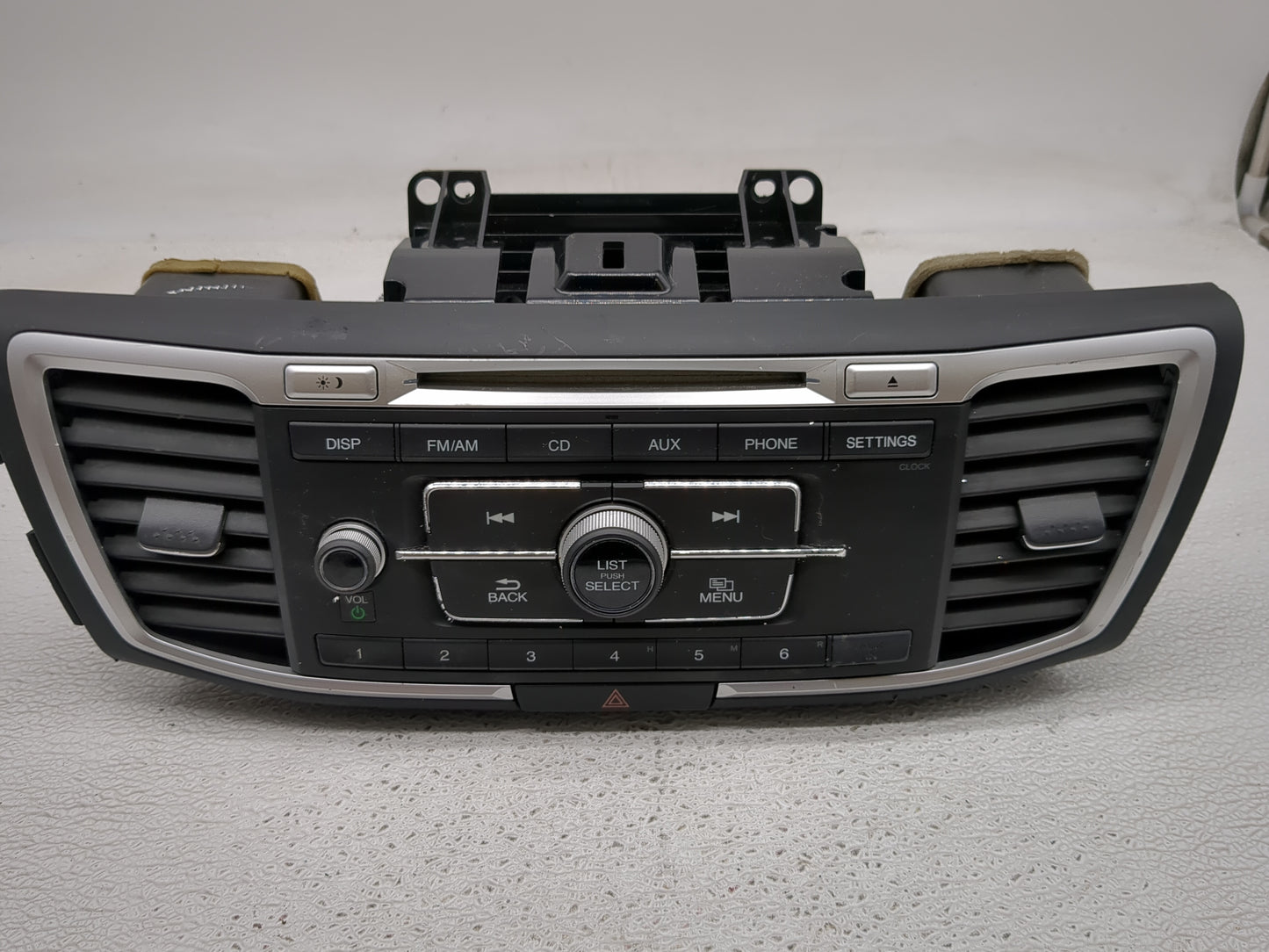 2013-2015 Honda Accord Radio AM FM Cd Player Receiver Replacement P/N:39100-T2A-A320 Fits Fits 2013 2014 2015 OEM Used Auto 