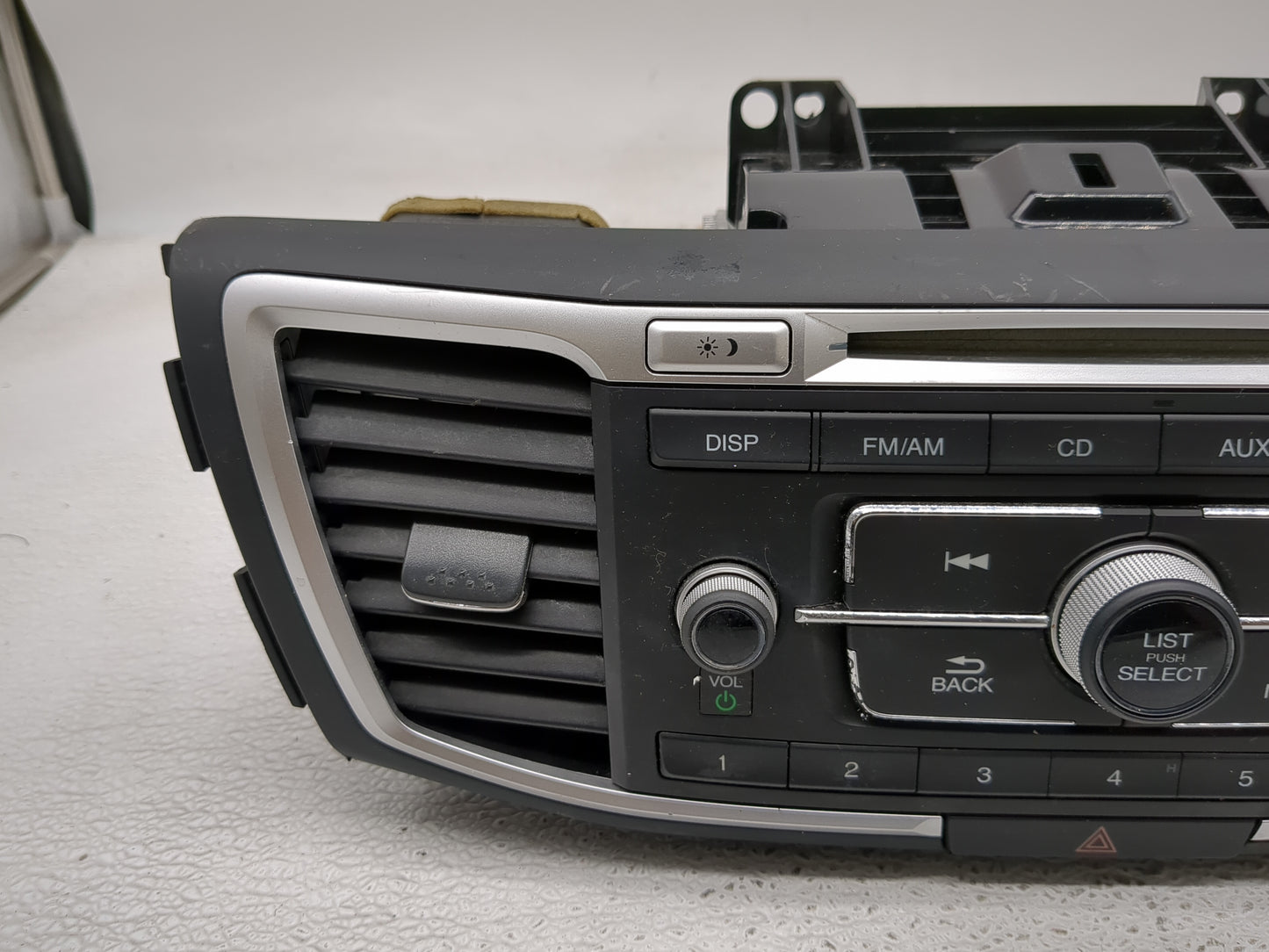 2013-2015 Honda Accord Radio AM FM Cd Player Receiver Replacement P/N:39100-T2A-A320 Fits Fits 2013 2014 2015 OEM Used Auto 