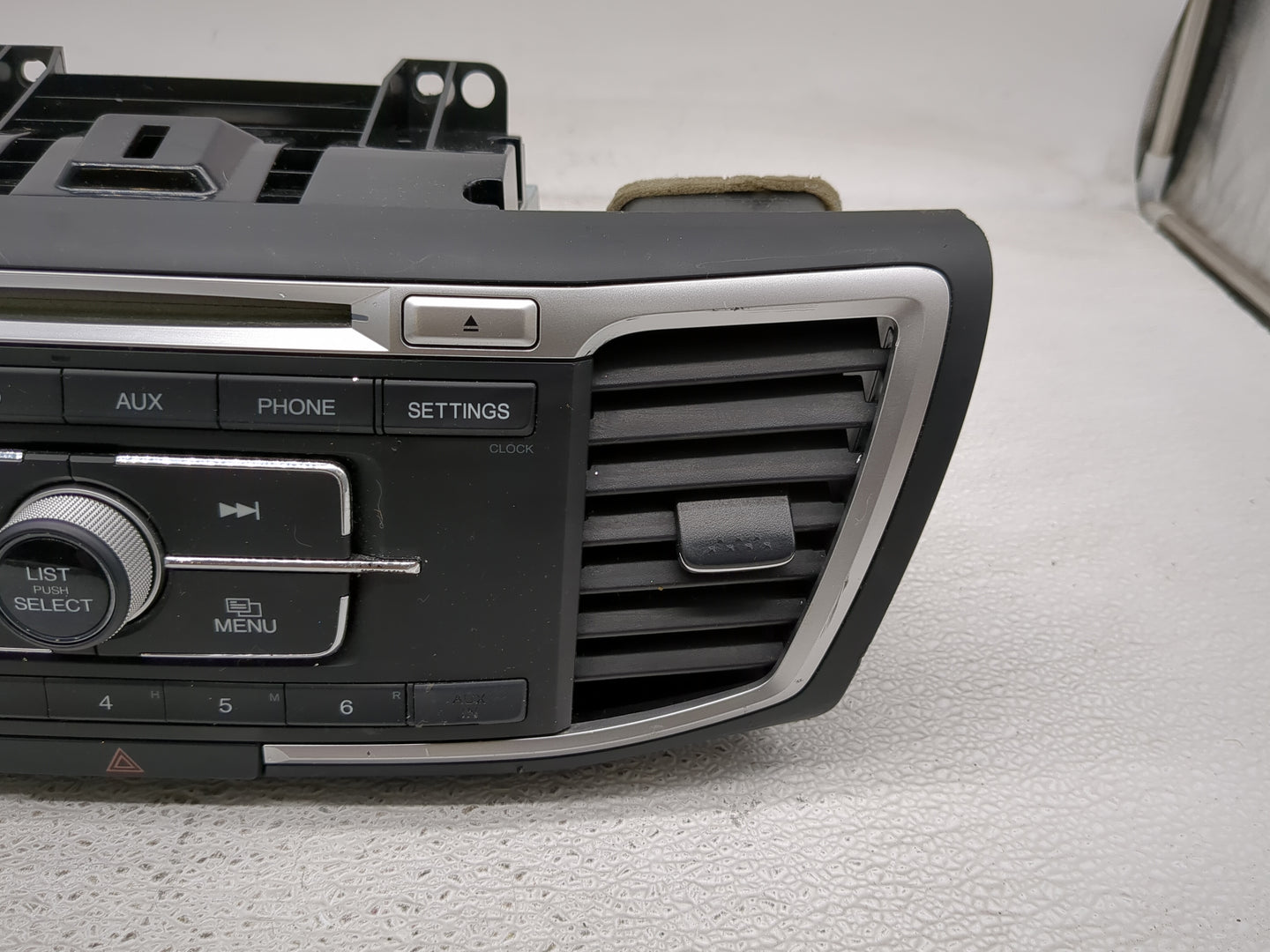 2013-2015 Honda Accord Radio AM FM Cd Player Receiver Replacement P/N:39100-T2A-A320 Fits Fits 2013 2014 2015 OEM Used Auto 
