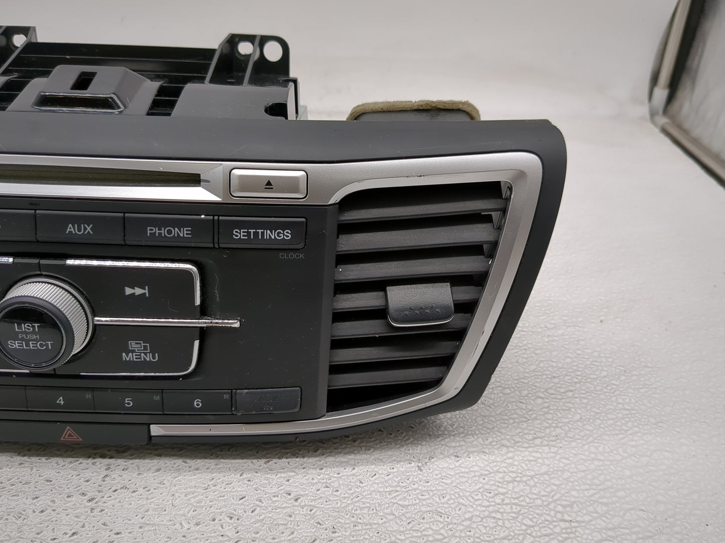 2013-2015 Honda Accord Radio AM FM Cd Player Receiver Replacement P/N:39100-T2A-A320 Fits Fits 2013 2014 2015 OEM Used Auto 