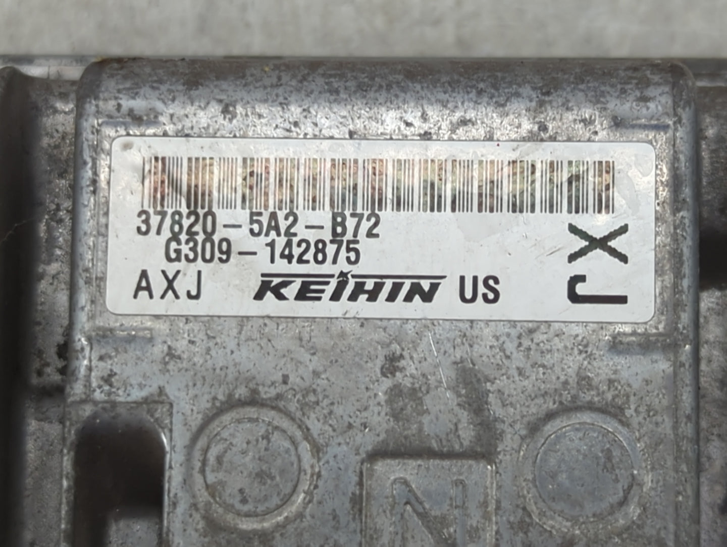 2014 Honda Accord PCM Engine Control Computer ECU ECM PCU OEM P/N:37820-5A2-B72 Fits OEM Used Auto Parts - Oemusedautoparts1
